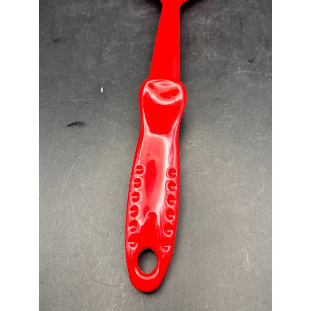 Vtg Retro‎ Red Melamine Spatula Flipper Turner Utensil Kitchenware 12.75